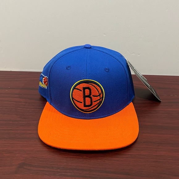 Pro Standard, Snapback Hat, Brooklyn Nets, Blue & Orange - Picture 1 of 12